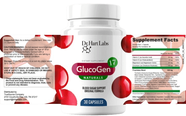 GlucoGen17 Ingredients